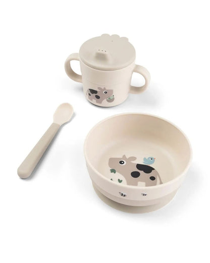 Liten gård, Första måltidsset, Sand