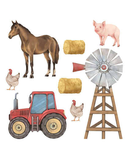 Pastelowe Love, Seinätarra Setti, Farm Animals 1
