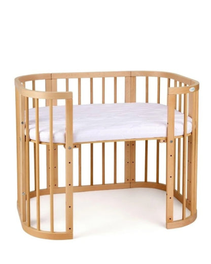 Waldin, Pinnasänky 7in1 + Patja, Natural Wood