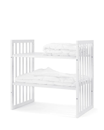 Waldin, Pinnasänky 7in1 + Patja, White
