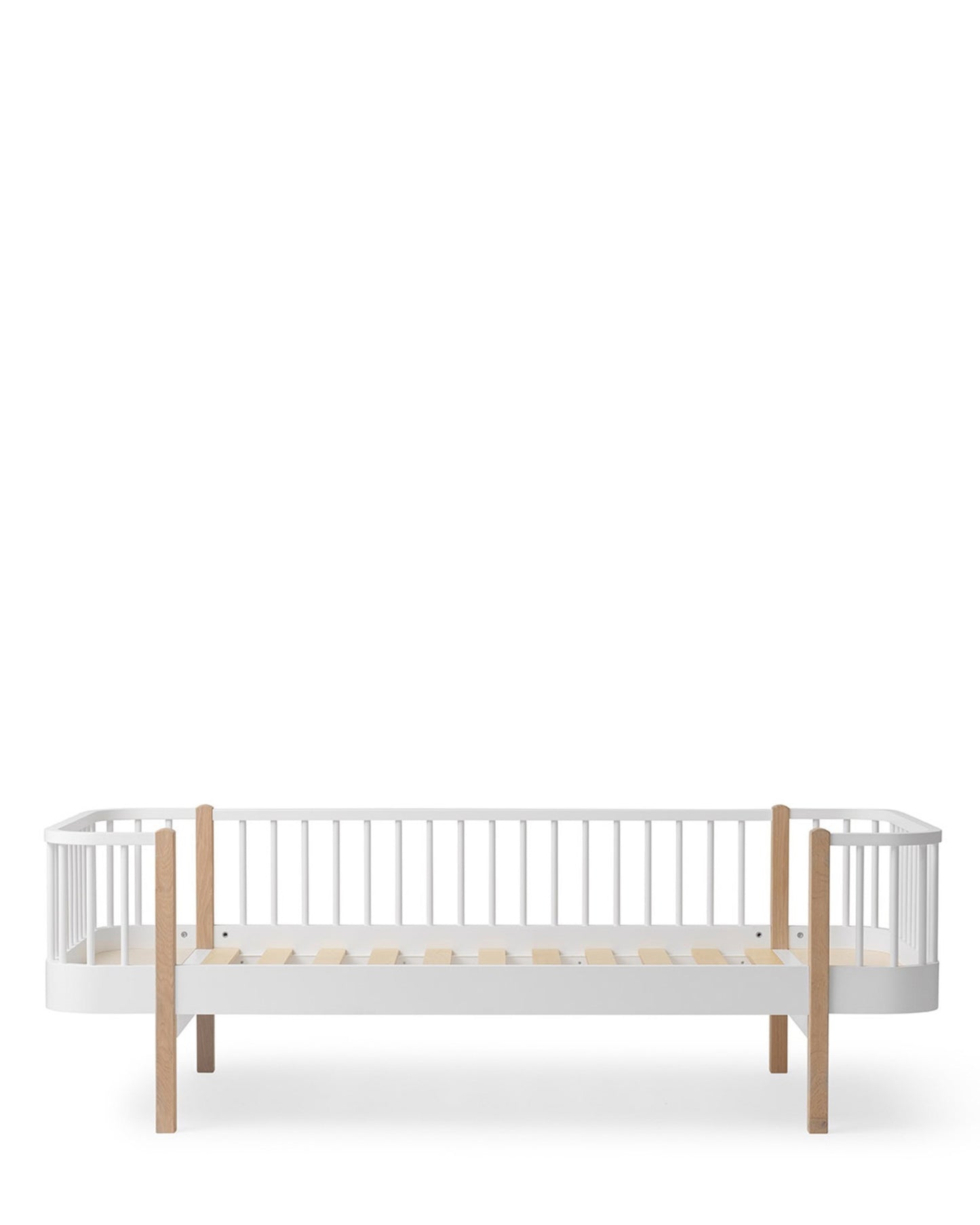 Oliver Furniture, Wood Original, Sohvasänky 90x200, White/Oak