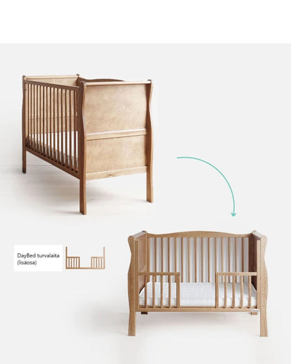 Woodies, Cot Noble 60x120 cm, Valnöt