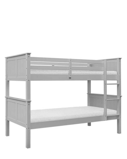 Inmondo, Collet Duo Kerrossänky Päädyllä 90x200 (Muunneltava), Pearl Grey