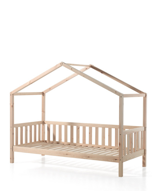 Vipack, Dallas House Bed 90x200, Natural