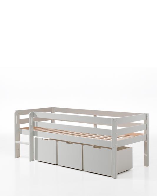 Vipack, Pino, Puoliparvisänky & Säilytyslaatikot 90x200cm