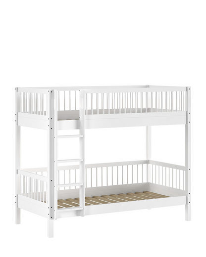 Vipack, Forrest Beech, Våningssäng (Cabriolet) 90x200 cm, Vit