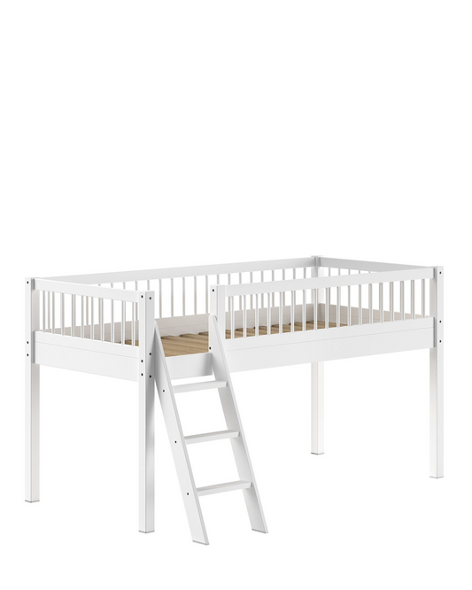 Vipack, Forrest Beech, Puoliparvisänky 90x200cm, Valkoinen