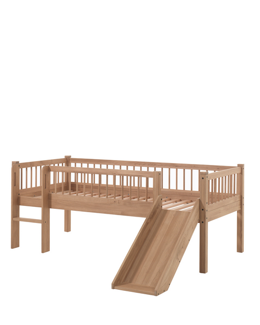 Vipack, Forrest Oak, Puoliparvisänky&Liukumäki 90x200cm, Tammi