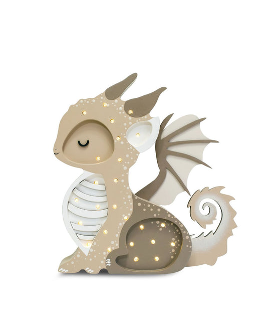 Little Lights Yövalo, Baby Dragon, Tiramisu Brown