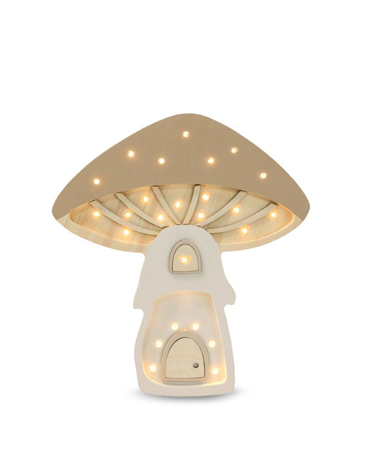 Little Lights Yövalo Mushroom, Fairies Lights Brown