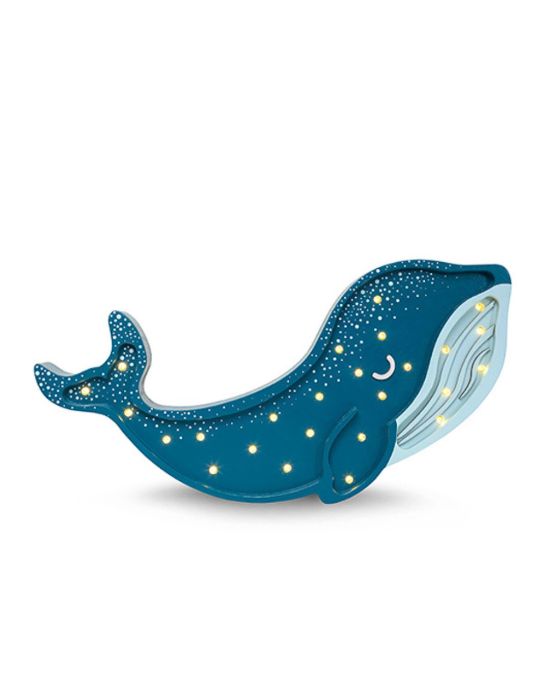 Little Lights Night Light, Whale Galaxy Teal