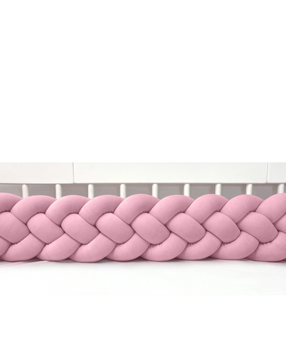 Kantstoppning 4-stavs Letti, Velvet Dirty Pink