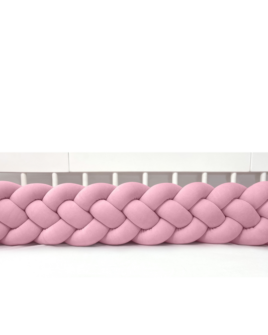 Reunapehmuste 4-nauhan Letti, Velvet Dirty Pink