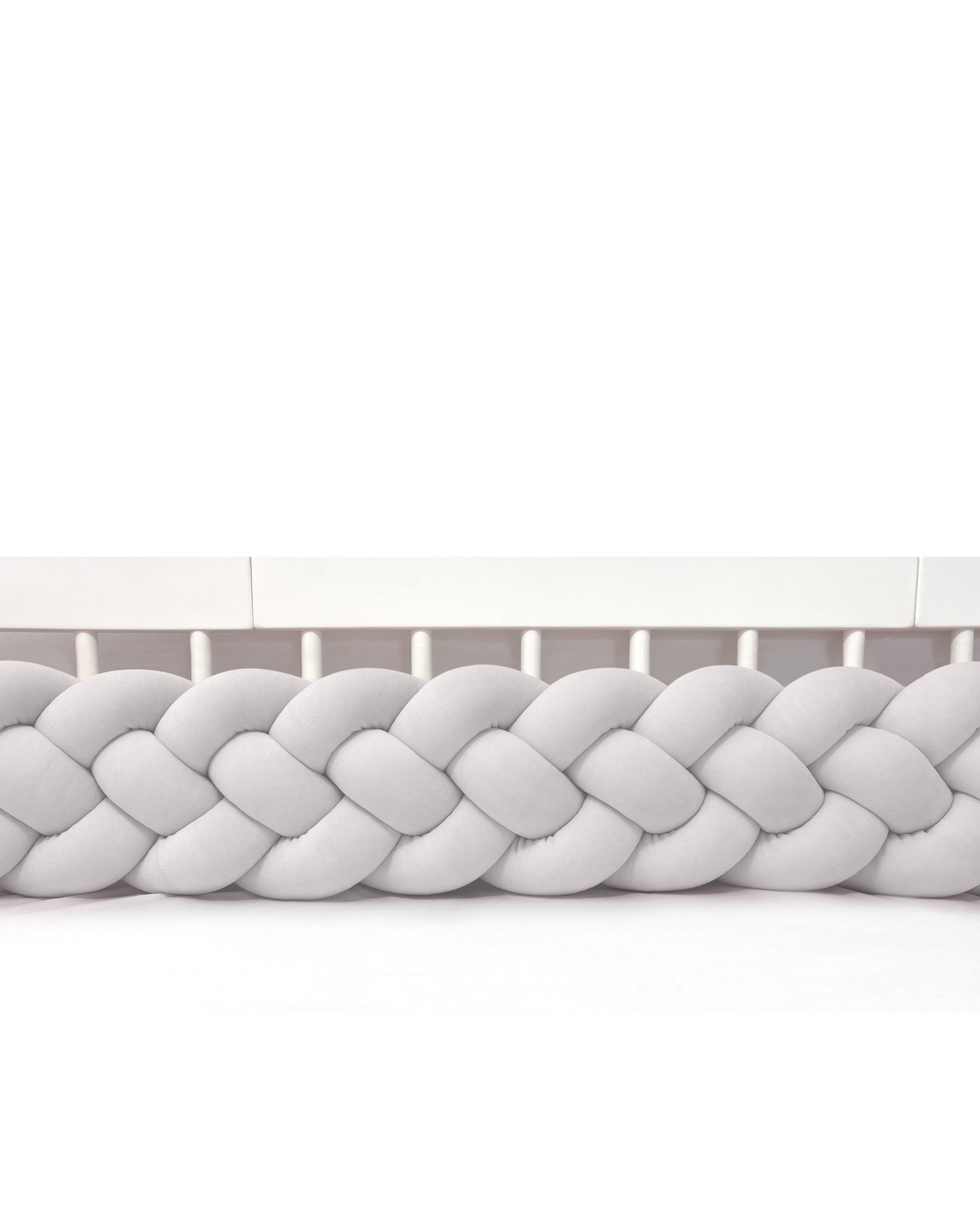 Reunapehmuste 4-nauhan Letti, Velvet Light Grey