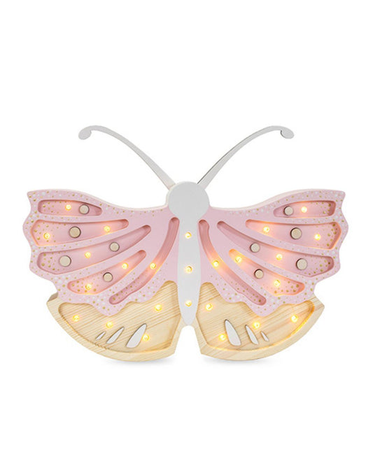 Little Lights Night Light, Butterfly Strawberry Cream