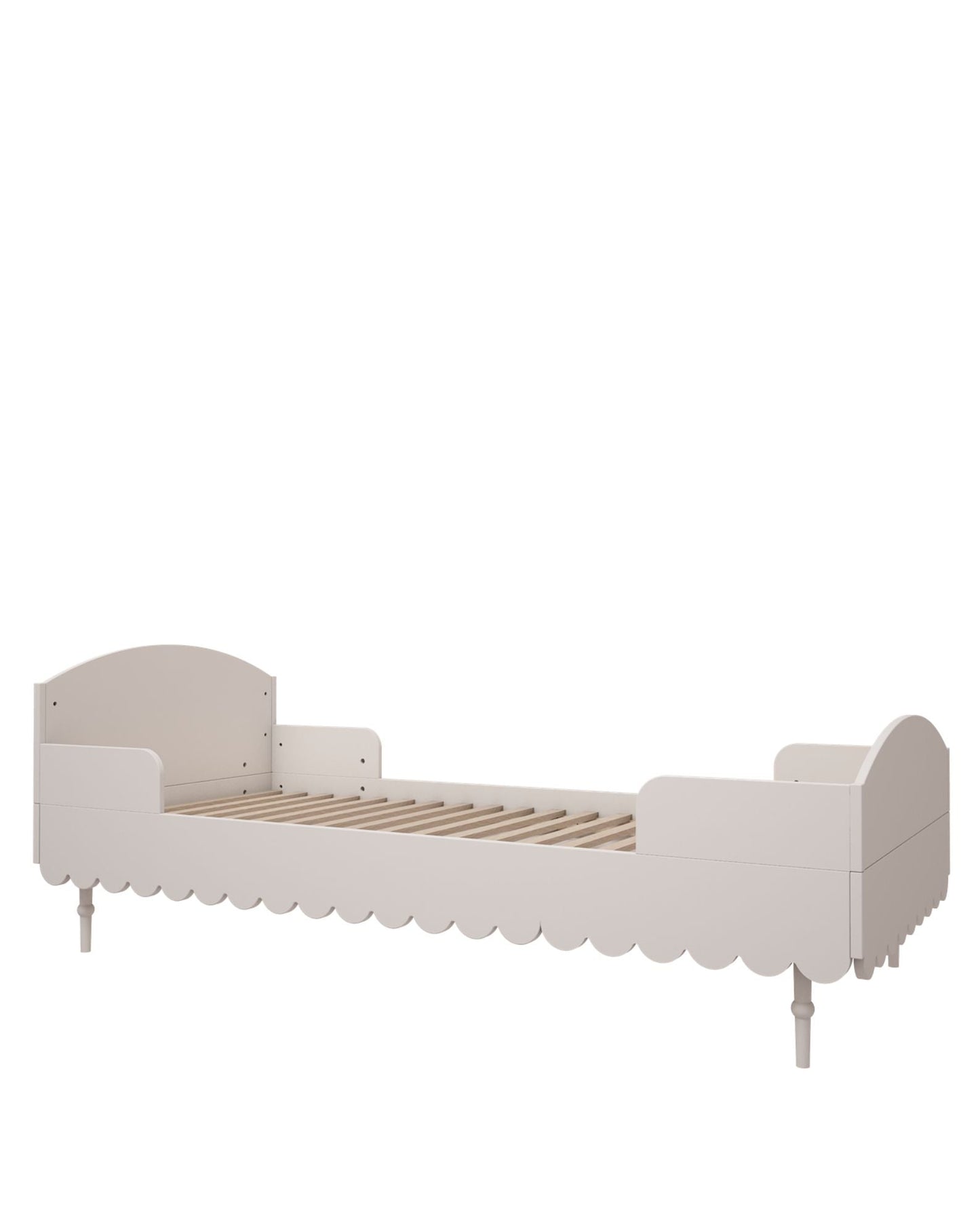 Wood Luck Design, Sänky 90x200, Babushka White