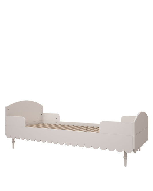 Wood Luck Design, Sänky 90x200, Babushka White