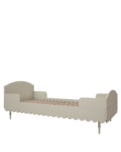 Wood Luck Design, Sänky 90x200, Babushka Olive