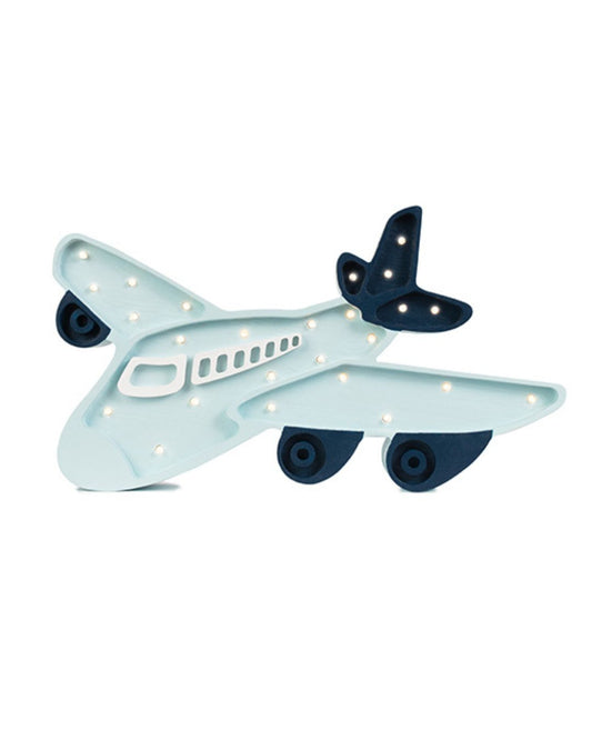 Little Lights Night Light, Airplane Blue