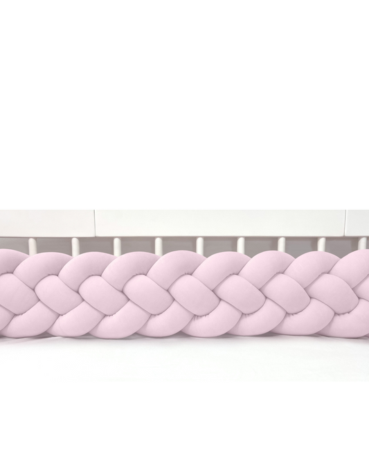 Reunapehmuste 4-nauhan Letti, Velvet Powder Pink