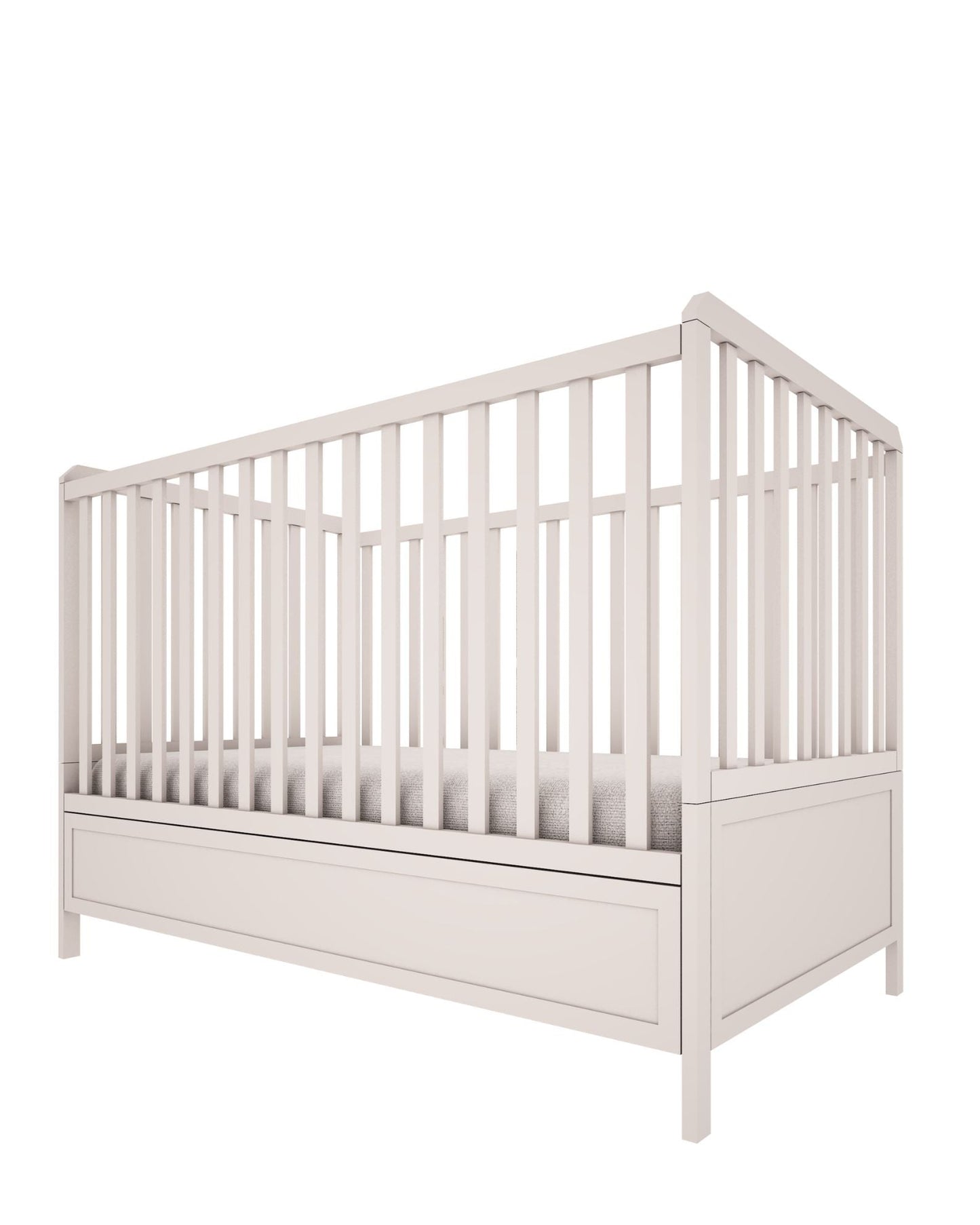 Wood Luck Design, Pinnasänky & Juniorisänky 2 IN 1, 70x140 cm, Vintage Cashmere