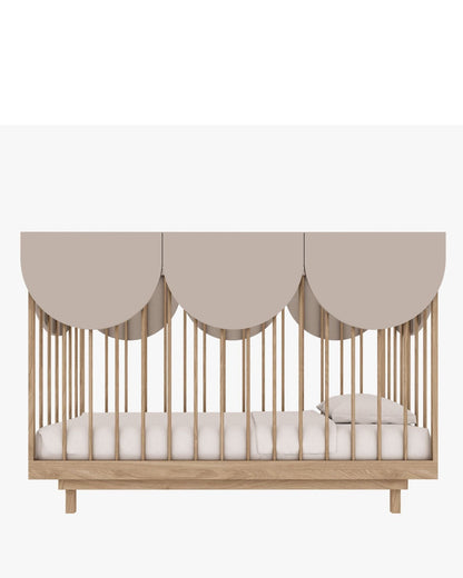 Wood Luck Design, Pinnasänky & Juniorisänky 3 IN 1, 70x140 cm, Bloom