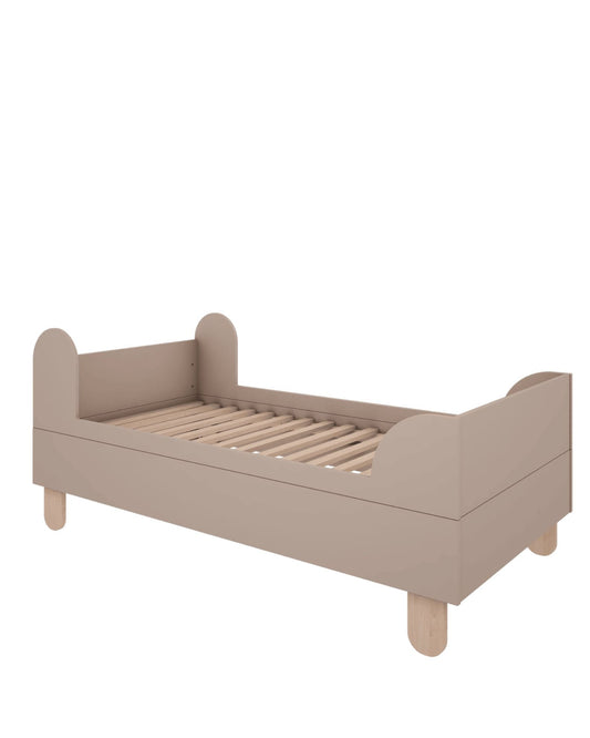 Wood Luck Design, Juniorisänky 80x160 cm, Basic Truffle