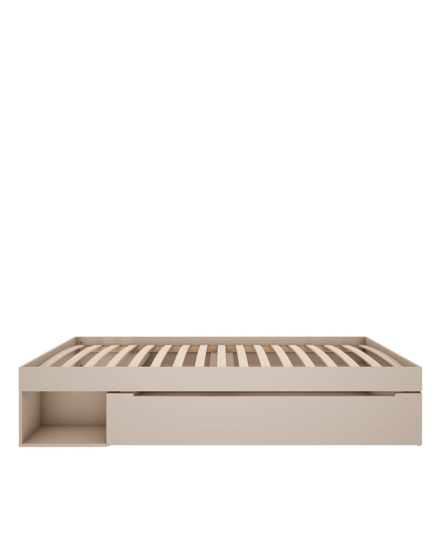 Wood Luck Design, Sänky 90x200 cm, Sand Beige