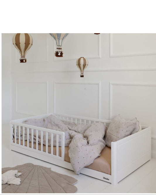 Woodies, Juniorsäng Monty 80x160 cm, Slät