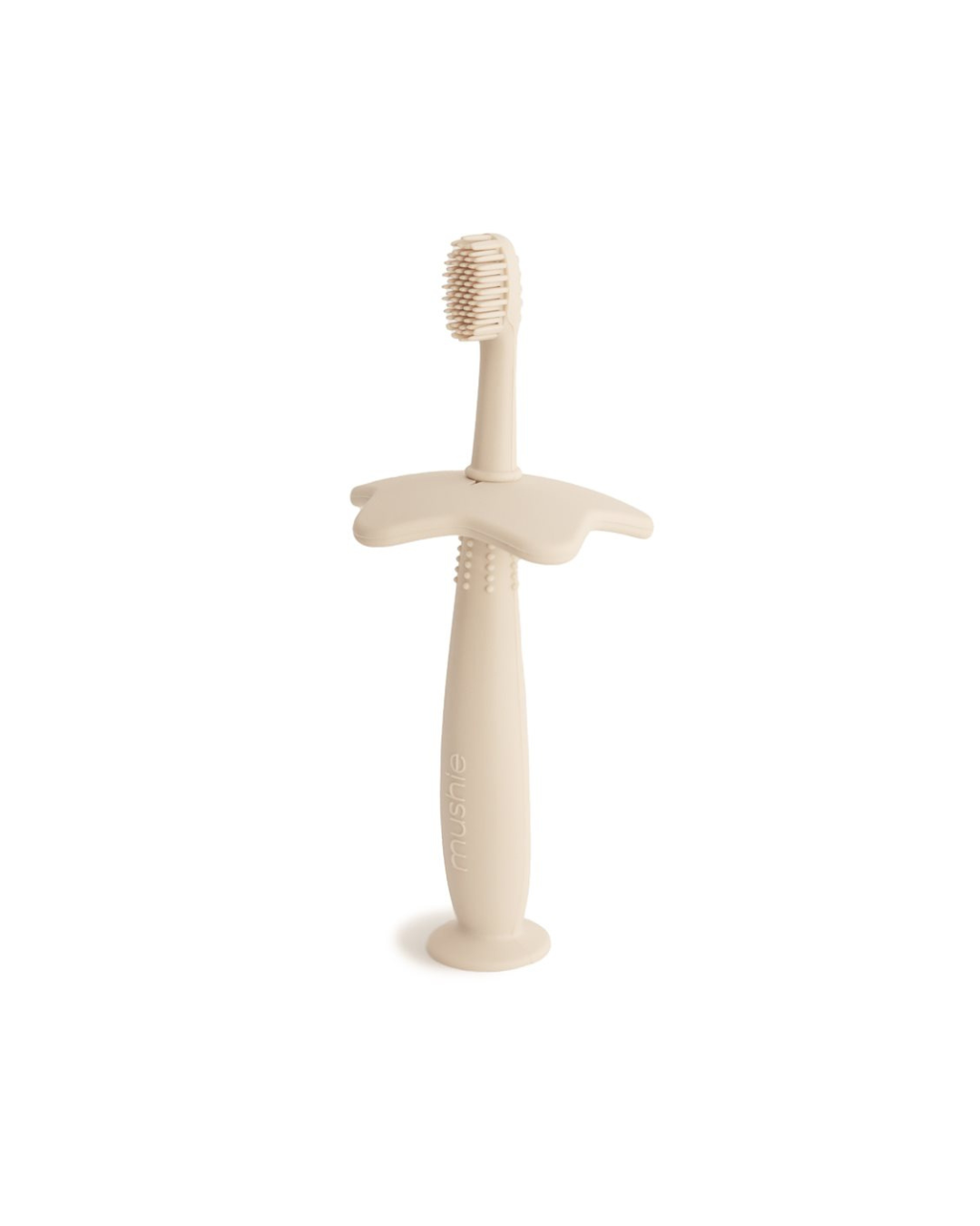 Mushie, Flower Training toothbrush, Shifting Sand