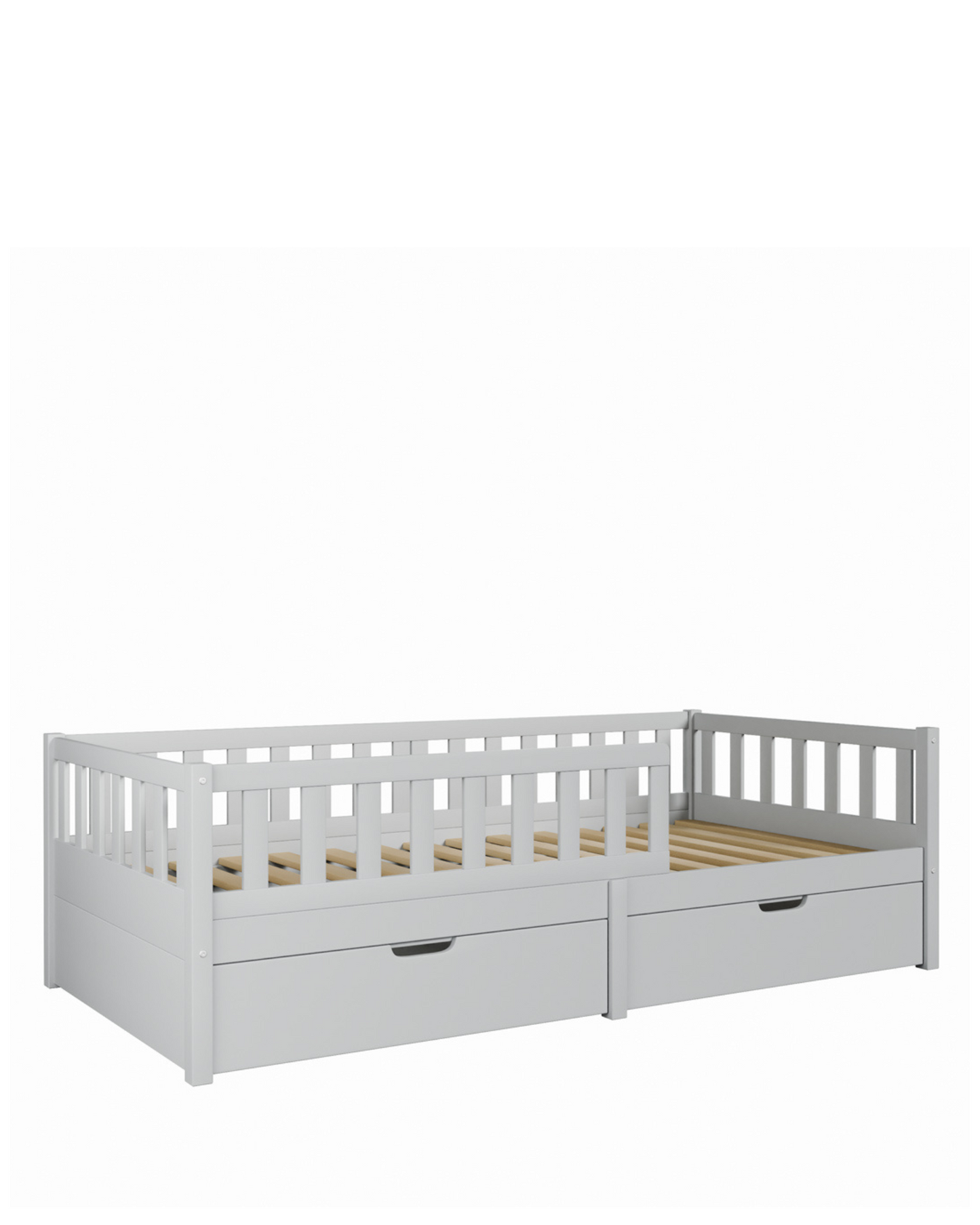 Inmondo, Sänky Miyo, 90х190cm, Light Grey