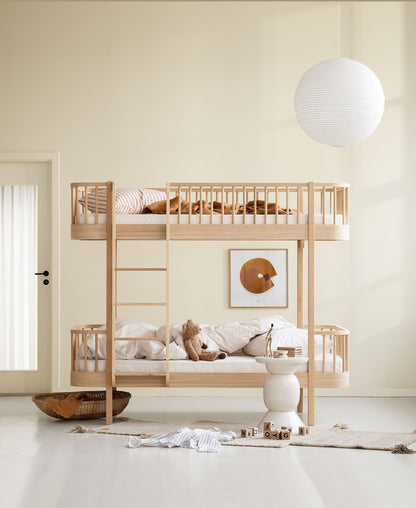 Oliver Furniture, Wood Original, Korkea Kerrossänky 90x200, Oak