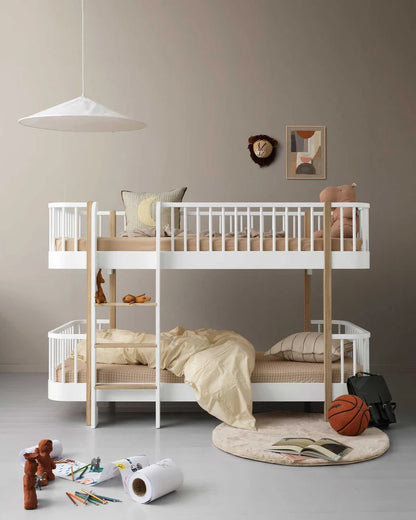 Oliver Furniture, Wood Original, Kerrossänky 90x200, White/Oak
