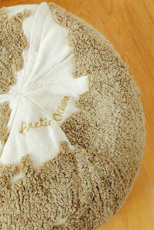 Rugcycled, Puff, Världskarta