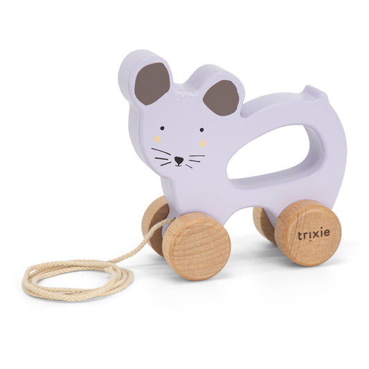 Trixie Baby Pull Toy, Mrs. Mouse