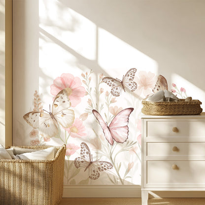 Pastelowe Love, Seinätarra XL, Butterflies