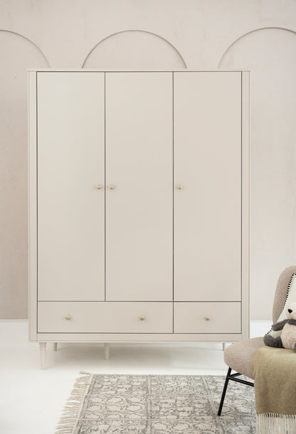 Pinio, Petite, Vaatekaappi 3-ovea, Champagne