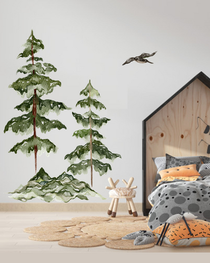 Seinätarra 150x100, Pinewood Tree