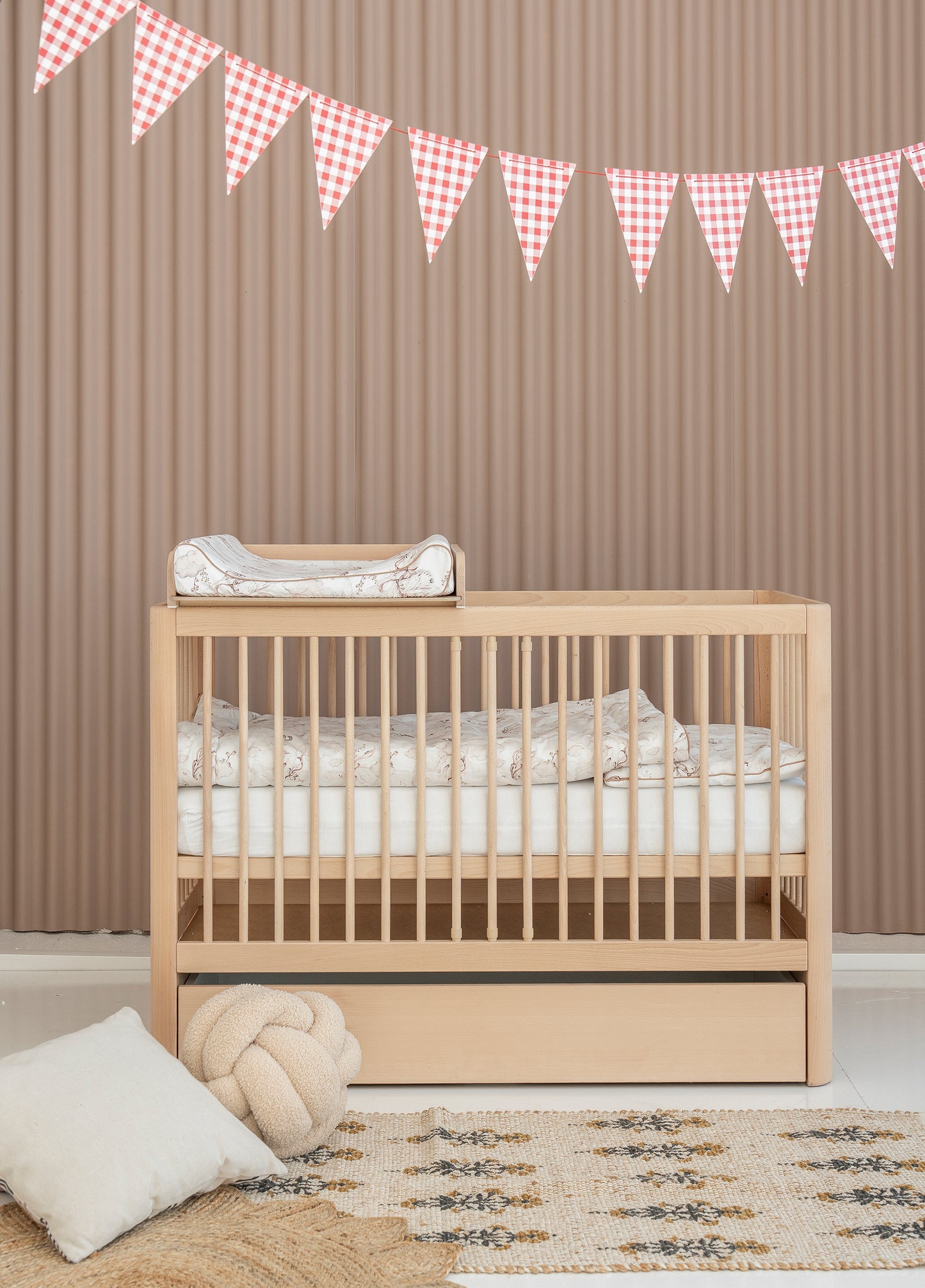 Pinio, Pure, Pinnasänky 60x120, Wood