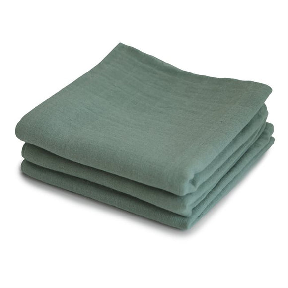 Mushie Harsot 3-pack, Roman Green