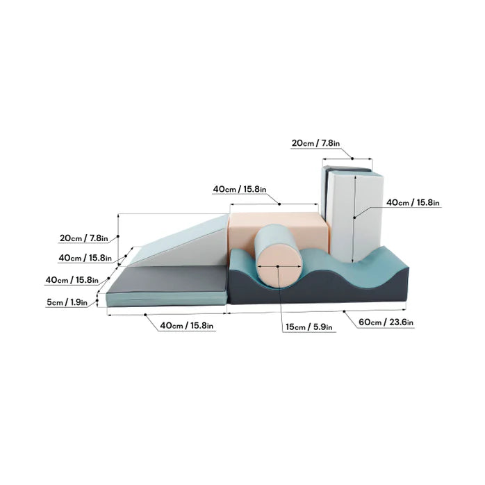 Iglu, Leikkimoduuli, Discoverer, Light Pastel