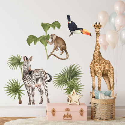 Pastelowe Love, Seinätarra Setti, Safari Animals 2