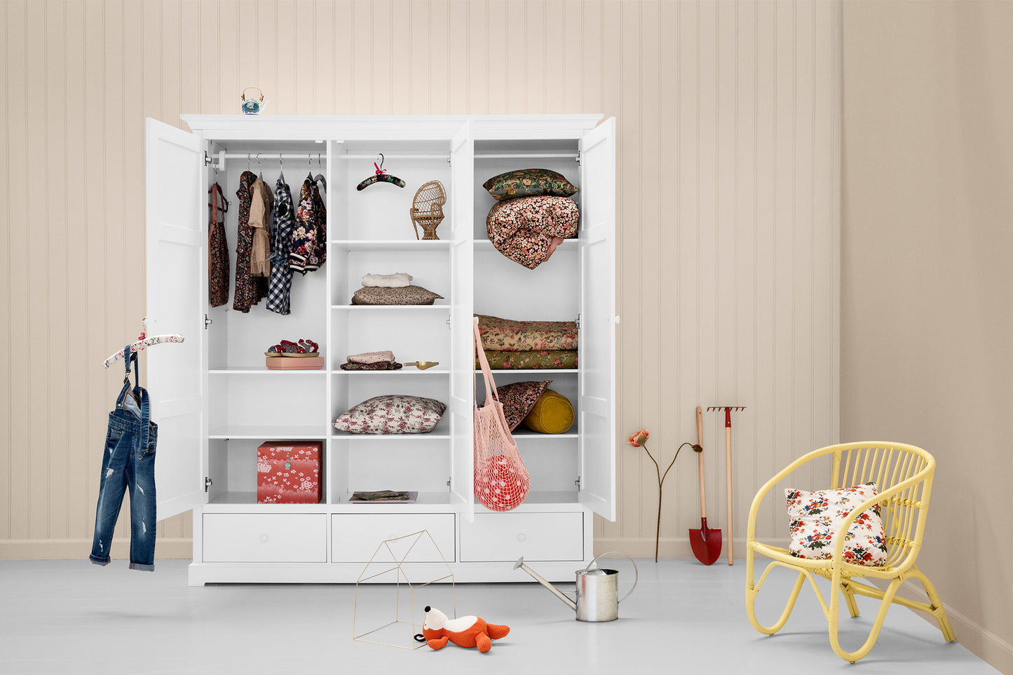 Oliver Furniture, Seaside, Vaatekaappi, 3 ovea