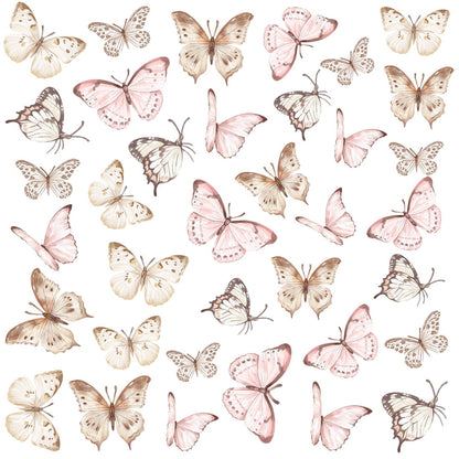 Pastelowelove, Seinätarra Setti, Butterflies