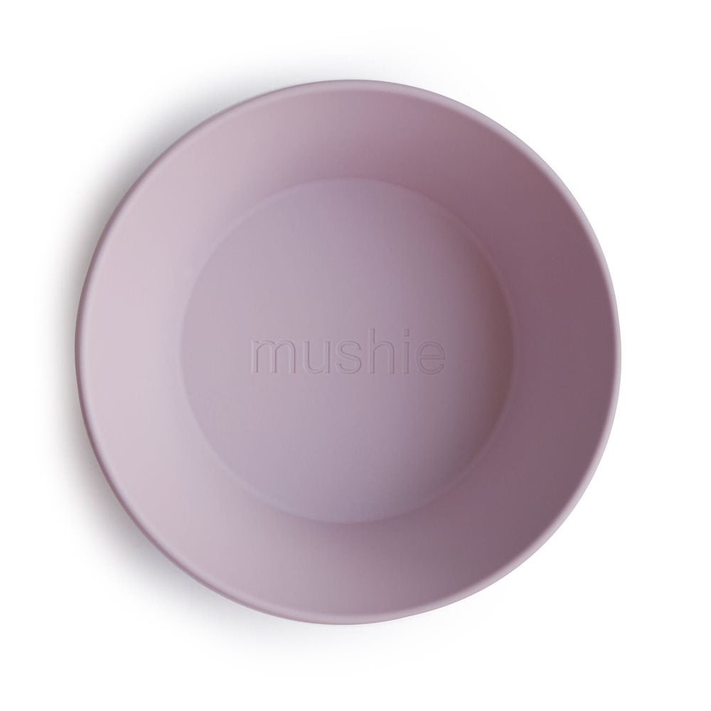 Mushie Bowl 2 pcs, Soft Lilac 