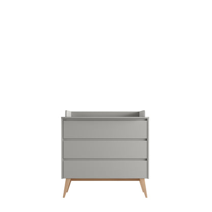 Pinio, Swing Chest of 3 drawers, Grey