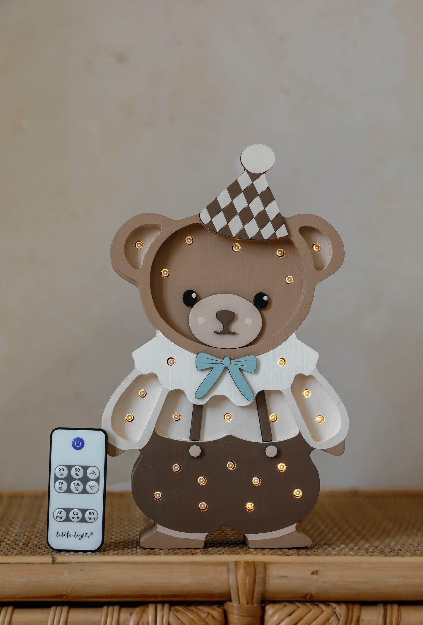 Little Lights, Yövalo, Theodore The Bear, Chocolate Brown