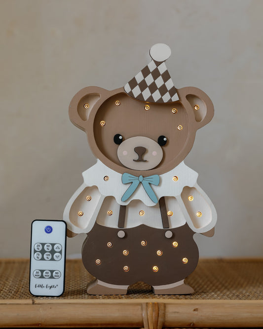 Little Lights, Yövalo, Theodore The Bear, Chocolate Brown