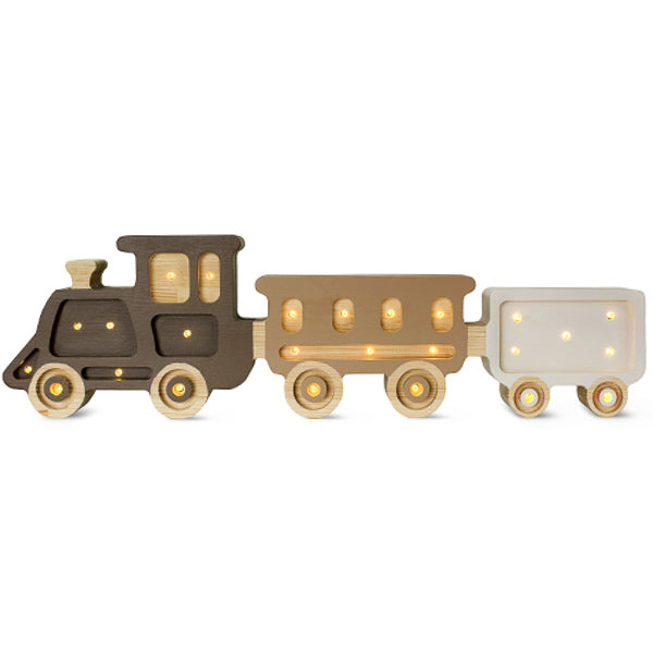 Little Lights Yövalo Train, Coffee Cream