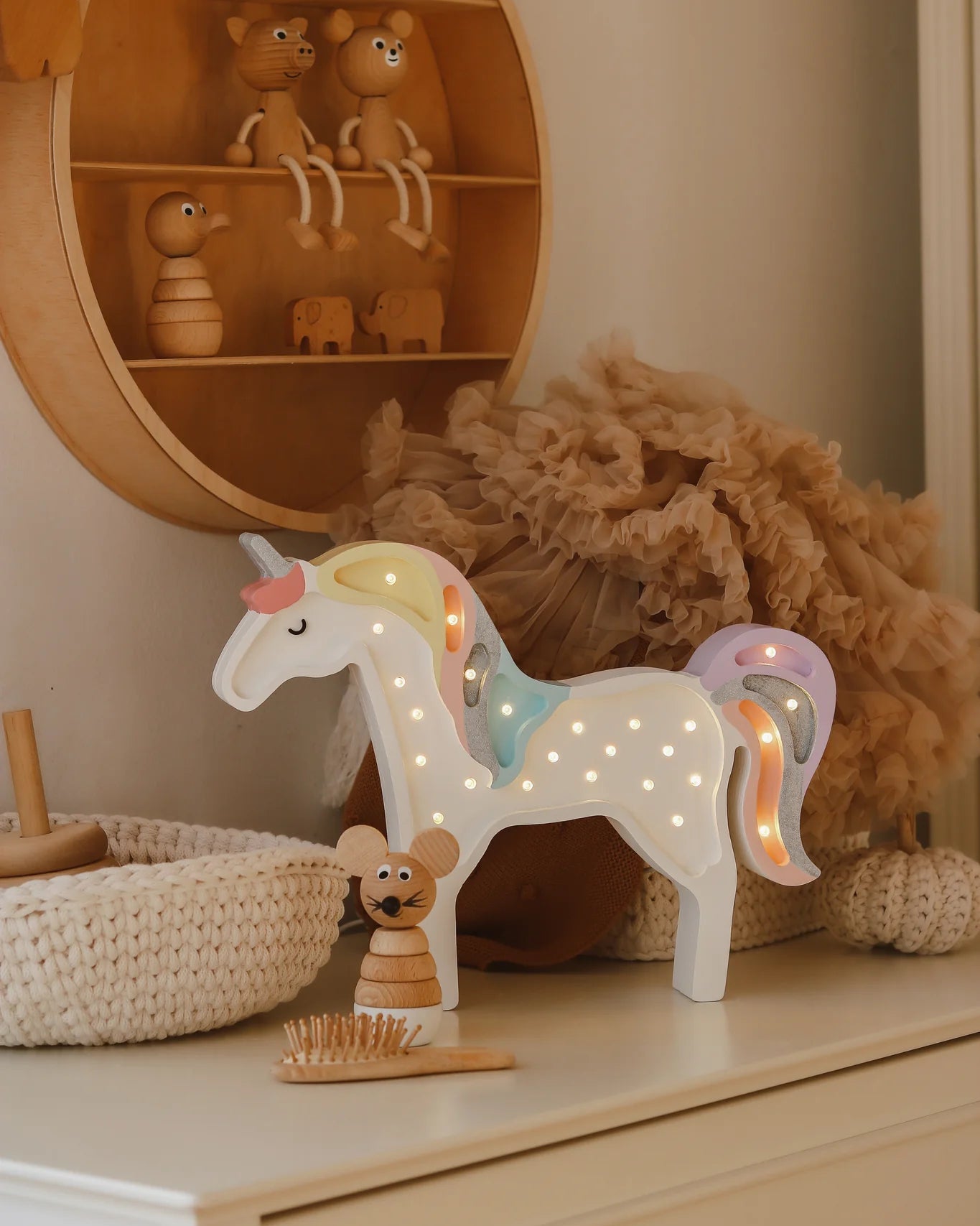 Little Lights Yövalo, Unicorn Rainbow